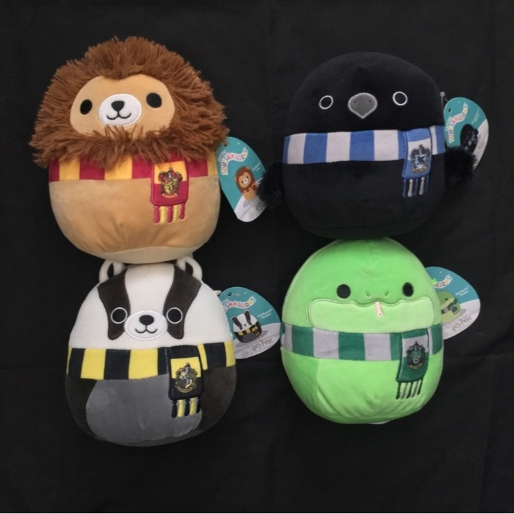 Squishmallows Harry Potter Animal Mascots